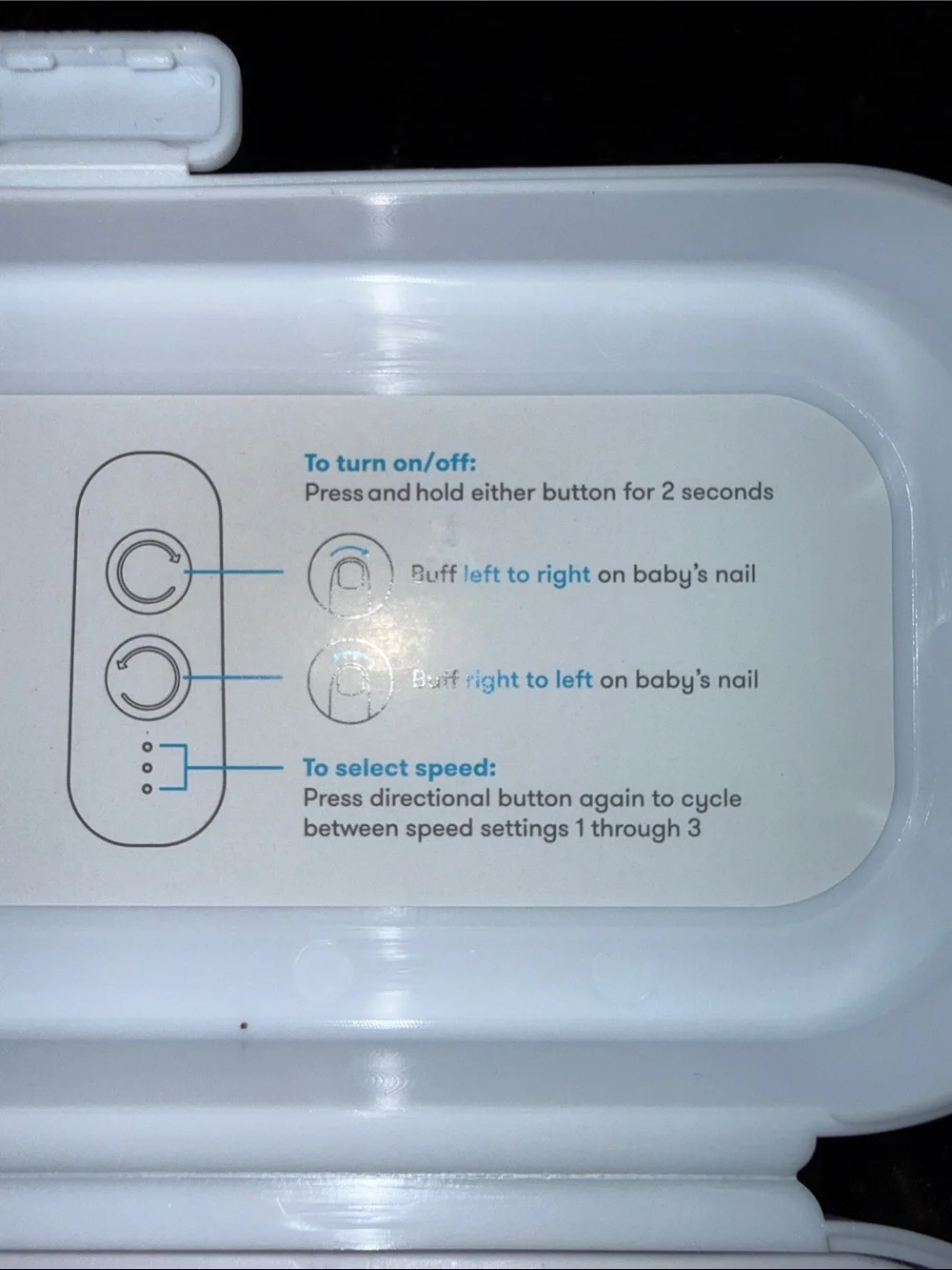 Electric Baby Nail Trimmer Kit by Frida